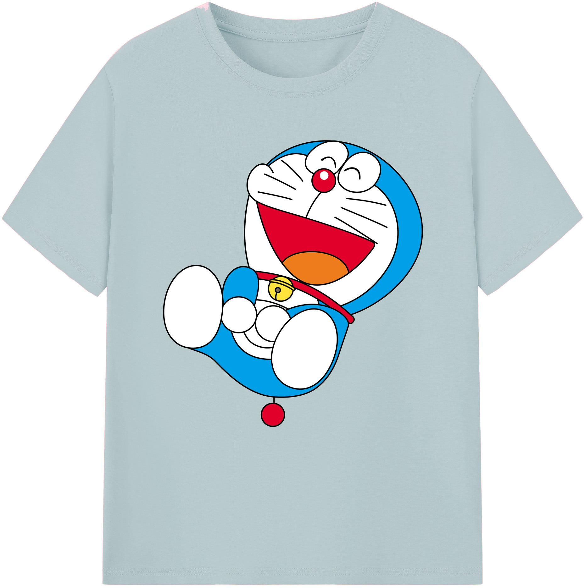 （画像用） ドラえもん Doraemon 綿100％半袖Tシャツ（フロントプリント）